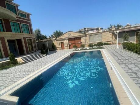 10 otaqlı həyət evi/bağ evi - Badamdar q. - 400 m²