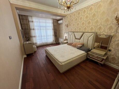 3 otaqlı yeni tikili - Şah İsmayıl Xətai m. - 155 m²