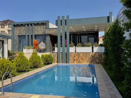 4 otaqlı həyət evi/bağ evi - Mərdəkan q. - 185 m²