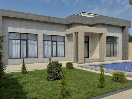 5 otaqlı həyət evi/bağ evi - Mərdəkan q. - 200 m²