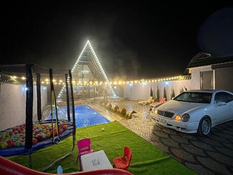 3 otaqlı həyət evi/bağ evi - Qəbələ - 200 m²