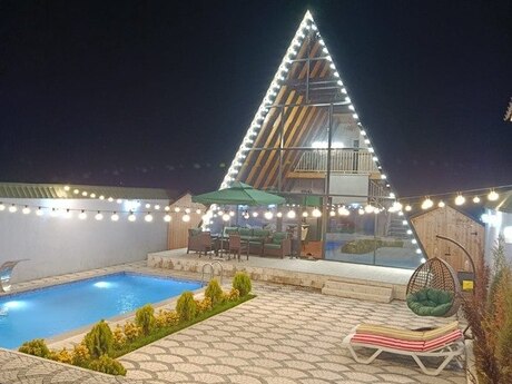 3 otaqlı həyət evi/bağ evi - Qəbələ - 200 m²