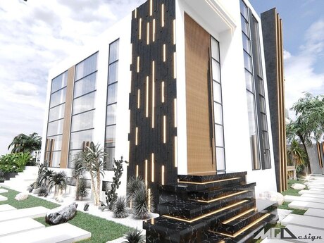 5 otaqlı həyət evi/bağ evi - Şüvəlan q. - 900 m²
