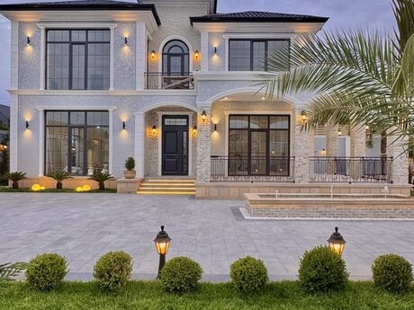 6 otaqlı həyət evi/bağ evi - Şüvəlan q. - 420 m²