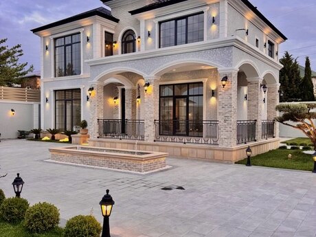 6 otaqlı həyət evi/bağ evi - Şüvəlan q. - 420 m²