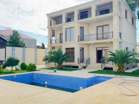 5 otaqlı həyət evi/bağ evi - Mərdəkan q. - 400 m²