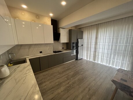 2 otaqlı yeni tikili - Şah İsmayıl Xətai m. - 96 m²