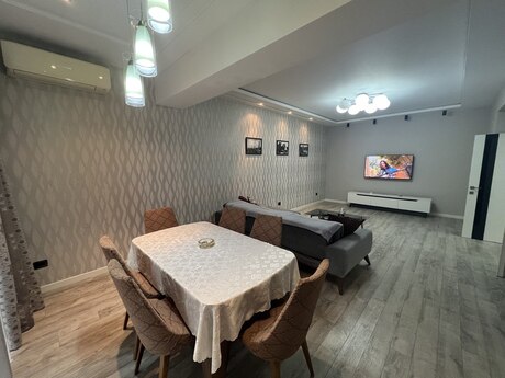 2 otaqlı yeni tikili - Şah İsmayıl Xətai m. - 96 m²