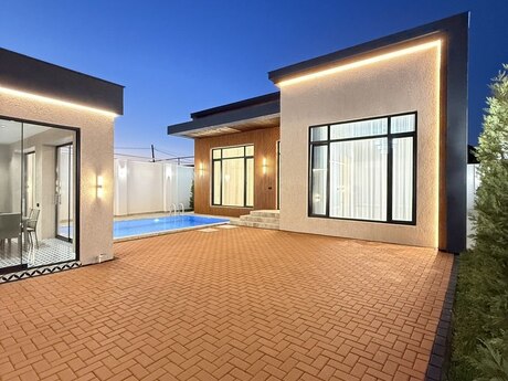 4 otaqlı həyət evi/bağ evi - Mərdəkan q. - 160 m²