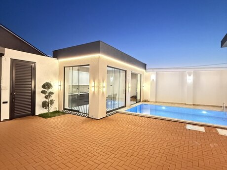 4 otaqlı həyət evi/bağ evi - Mərdəkan q. - 160 m²
