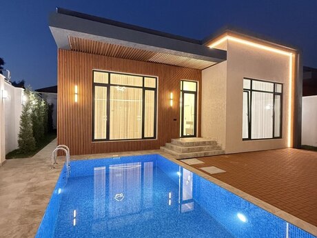 4 otaqlı həyət evi/bağ evi - Mərdəkan q. - 160 m²