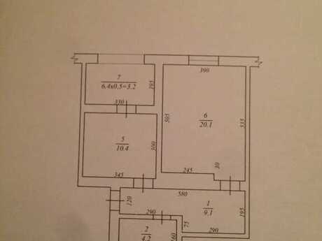 Nəriman Nərimanovda 2 otaqlı köhnə tikili mənzil satılır, 63 m², 180 000 AZN, şəkil 2 / 12