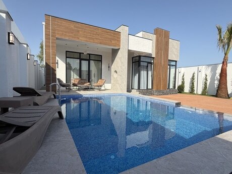 4 otaqlı həyət evi/bağ evi - Mərdəkan q. - 180 m²