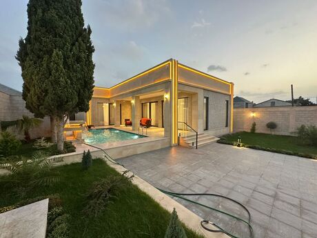 4 otaqlı həyət evi/bağ evi - Mərdəkan q. - 180 m²