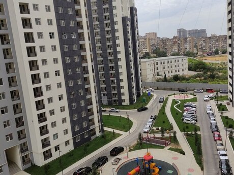 1-комн. новостройка - пос. Ахмедлы - 54 м²