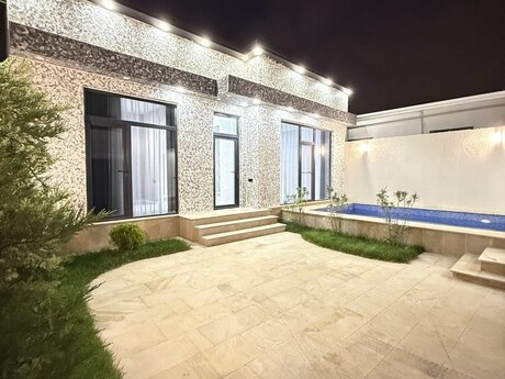 4 otaqlı həyət evi/bağ evi - Şağan q. - 130 m²