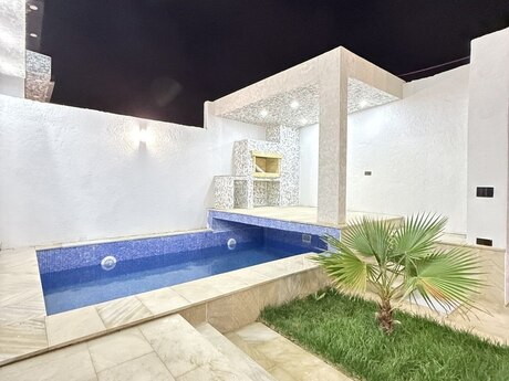 4 otaqlı həyət evi/bağ evi - Şağan q. - 130 m²