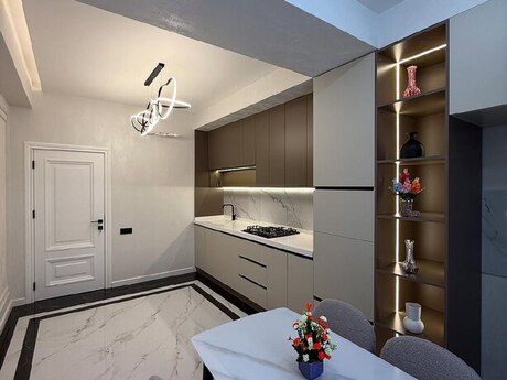 3 otaqlı yeni tikili - Ağ şəhər q. - 115 m²