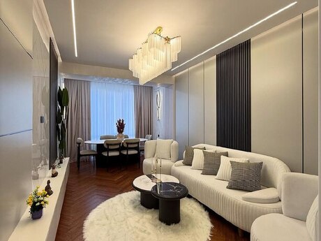 3 otaqlı yeni tikili - Ağ şəhər q. - 115 m²