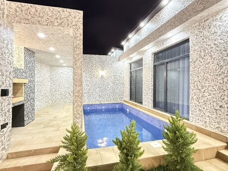 4 otaqlı həyət evi/bağ evi - Şağan q. - 130 m²