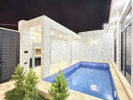 4 otaqlı həyət evi/bağ evi - Şağan q. - 130 m²