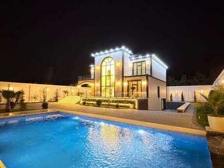 6 otaqlı həyət evi/bağ evi - Mərdəkan q. - 670 m²