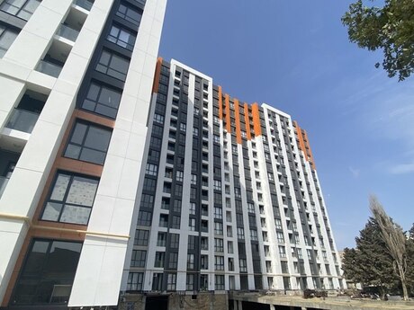 4 otaqlı yeni tikili - İnşaatçılar m. - 124 m²