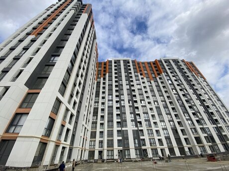 4 otaqlı yeni tikili - İnşaatçılar m. - 124 m²