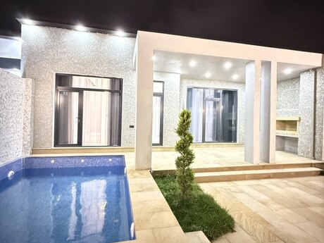 4 otaqlı həyət evi/bağ evi - Şağan q. - 130 m²