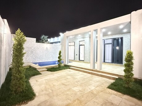 4 otaqlı həyət evi/bağ evi - Şağan q. - 130 m²