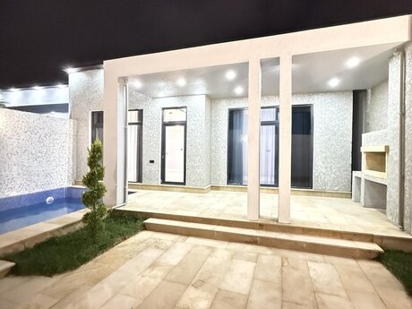 4 otaqlı həyət evi/bağ evi - Şağan q. - 130 m²