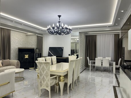 4 otaqlı yeni tikili - Nəriman Nərimanov m. - 144 m²