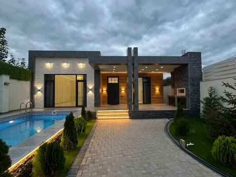 4 otaqlı həyət evi/bağ evi - Mərdəkan q. - 200 m²