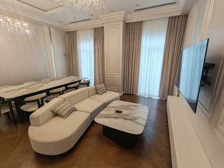 3 otaqlı yeni tikili - Ağ şəhər q. - 140 m²