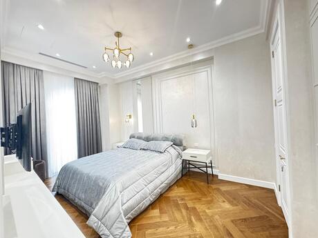 3 otaqlı yeni tikili - Ağ şəhər q. - 140 m²