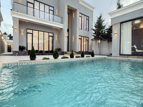 4 otaqlı həyət evi/bağ evi - Şüvəlan q. - 200 m²
