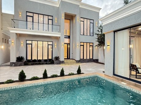 4 otaqlı həyət evi/bağ evi - Şüvəlan q. - 200 m²