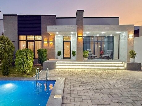 4 otaqlı həyət evi/bağ evi - Mərdəkan q. - 170 m²