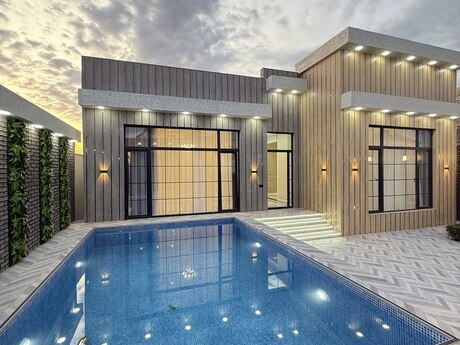 4 otaqlı həyət evi/bağ evi - Mərdəkan q. - 160 m²