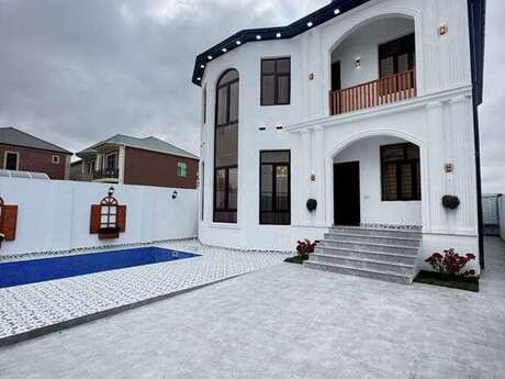 5 otaqlı həyət evi/bağ evi - Buzovna q. - 210 m²