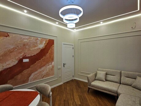 2 otaqlı yeni tikili - Şah İsmayıl Xətai m. - 75 m²