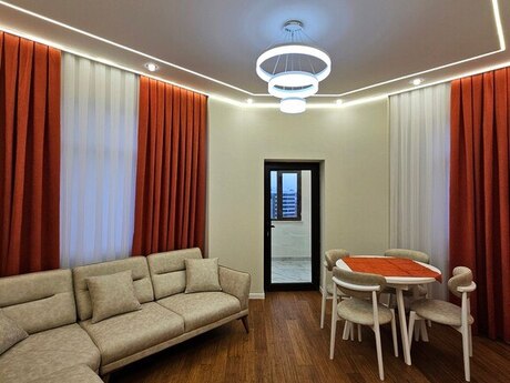 2 otaqlı yeni tikili - Şah İsmayıl Xətai m. - 75 m²