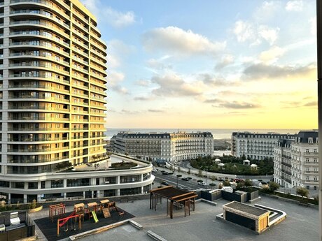 3 otaqlı yeni tikili - Ağ şəhər q. - 120 m²