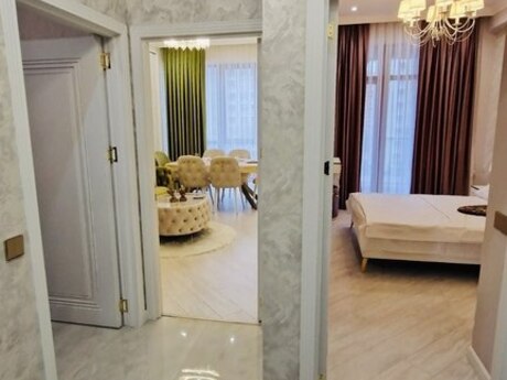 Nəsimidə 2 otaqlı yeni tikili mənzil kirayə verilir, 70 m², 1 200 AZN/ay, şəkil 4 / 12