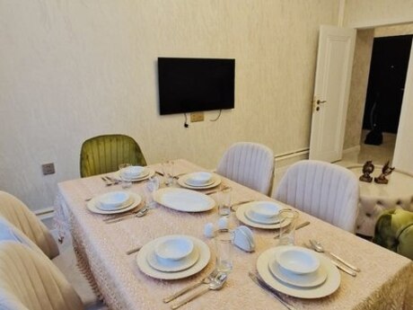 Nəsimidə 2 otaqlı yeni tikili mənzil kirayə verilir, 70 m², 1 200 AZN/ay, şəkil 3 / 12