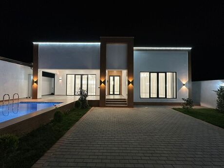 4 otaqlı həyət evi/bağ evi - Şüvəlan q. - 180 m²