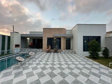 4 otaqlı həyət evi/bağ evi - Mərdəkan q. - 170 m²