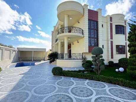 5 otaqlı həyət evi/bağ evi - Buzovna q. - 450 m²