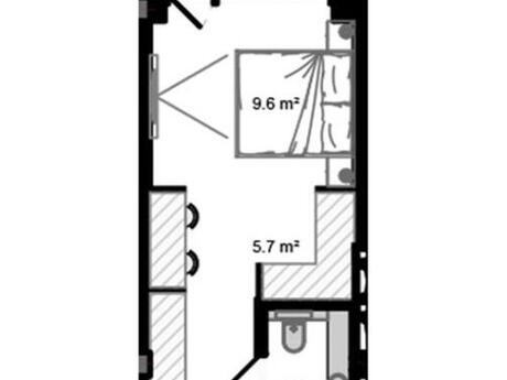 1 otaqlı yeni tikili - Nardaran q. - 37.5 m²
