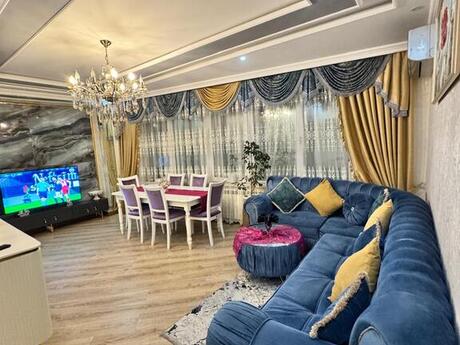 4 otaqlı yeni tikili - Bakıxanov q. - 138 m²